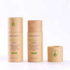 Custom kraft tube boxes with logo