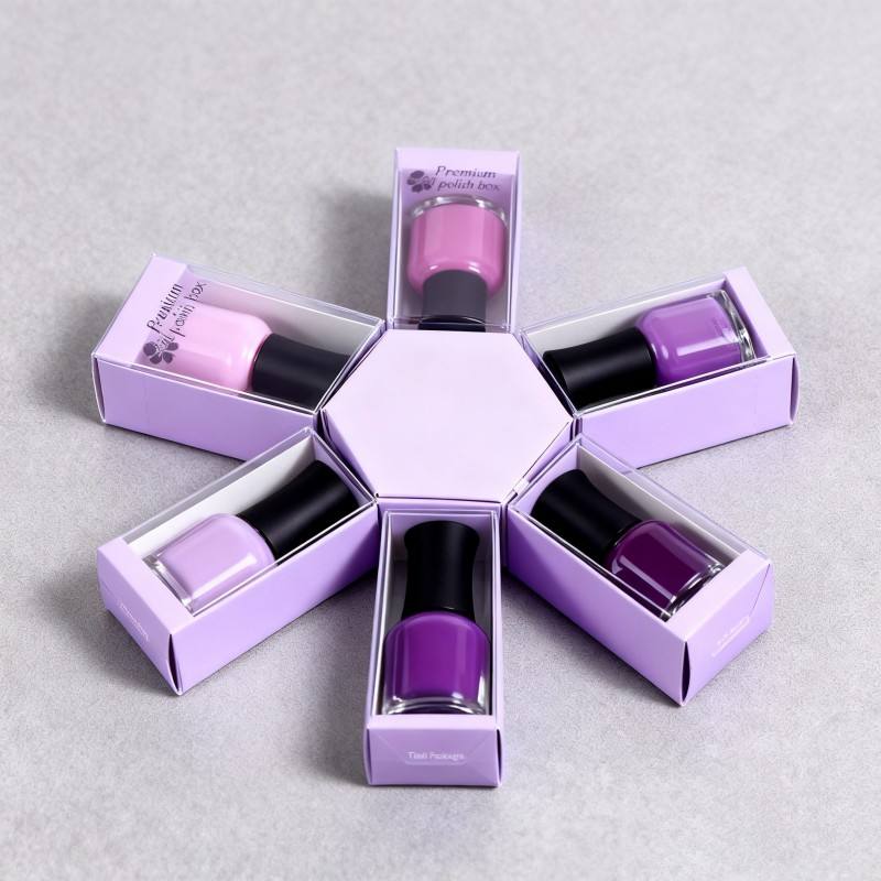 Cajas de esmaltes de uñas al por mayor