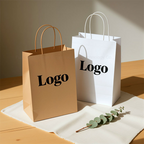 Custom paper bags with handles